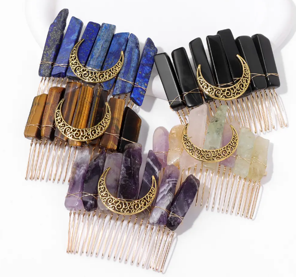 Porte Chignon en Quartz